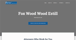 Desktop Screenshot of fwweattorneys.net