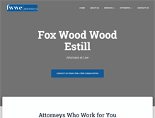 Tablet Screenshot of fwweattorneys.net